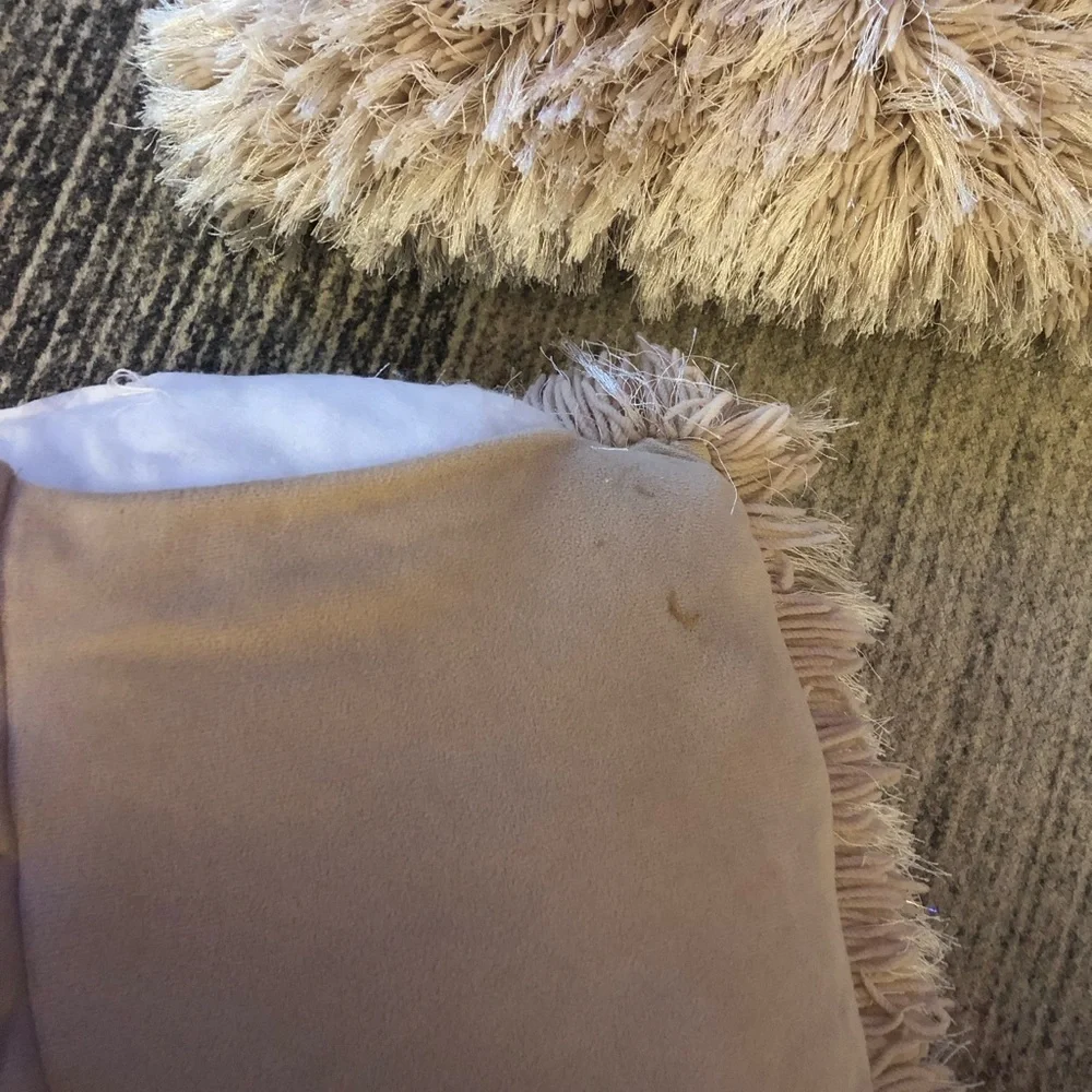 Shag Throw Pillows